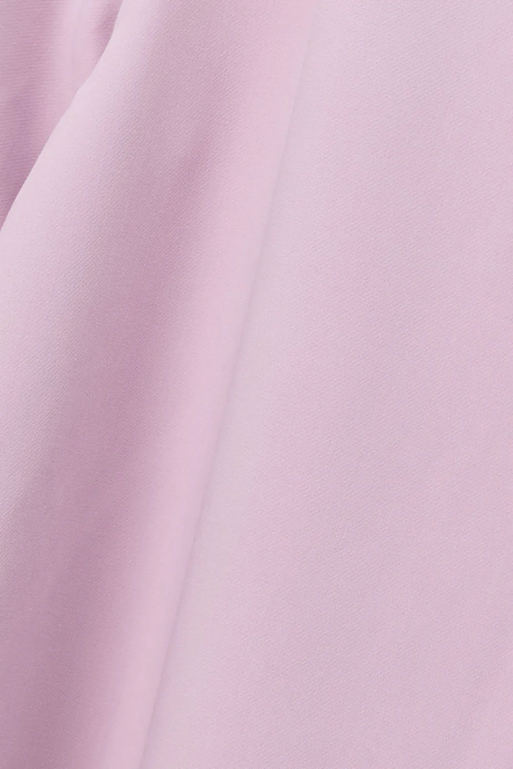 Square Neck Mesh Panel Midi Dress