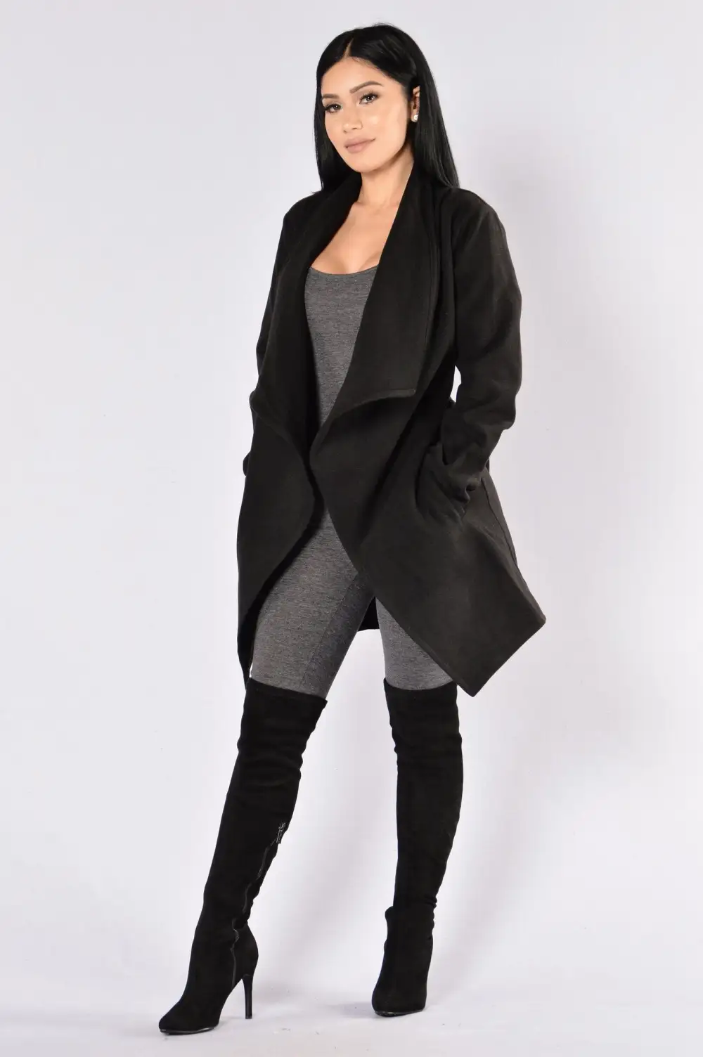 Manhattan Coat - Black