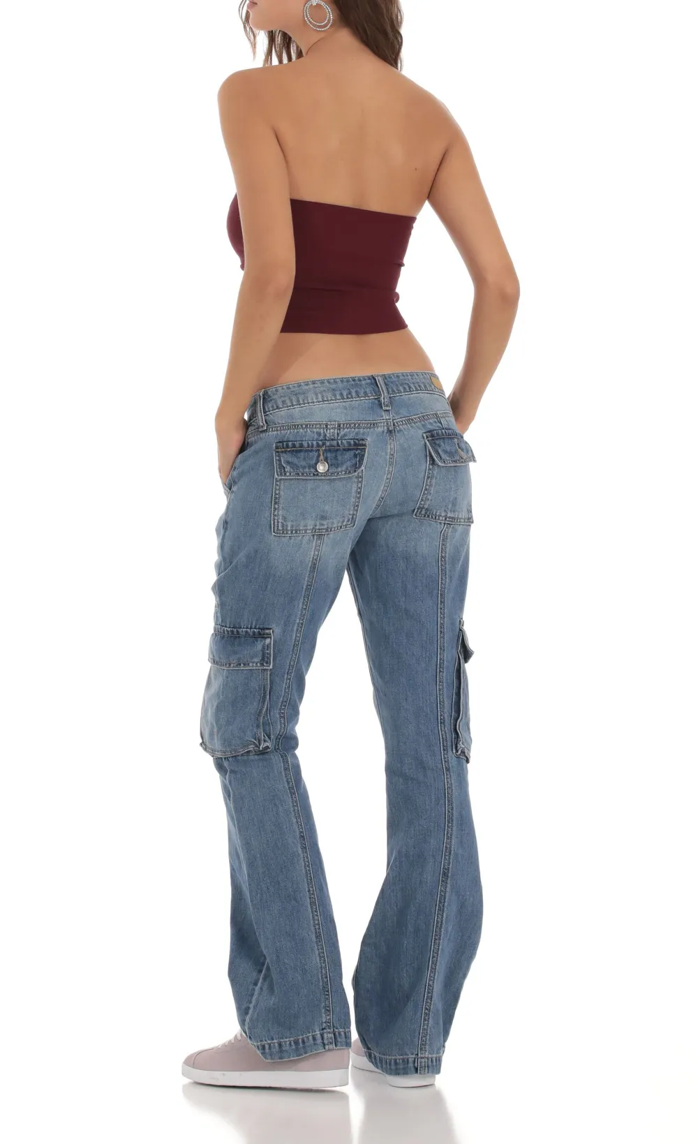 Cargo Jeans in Denim