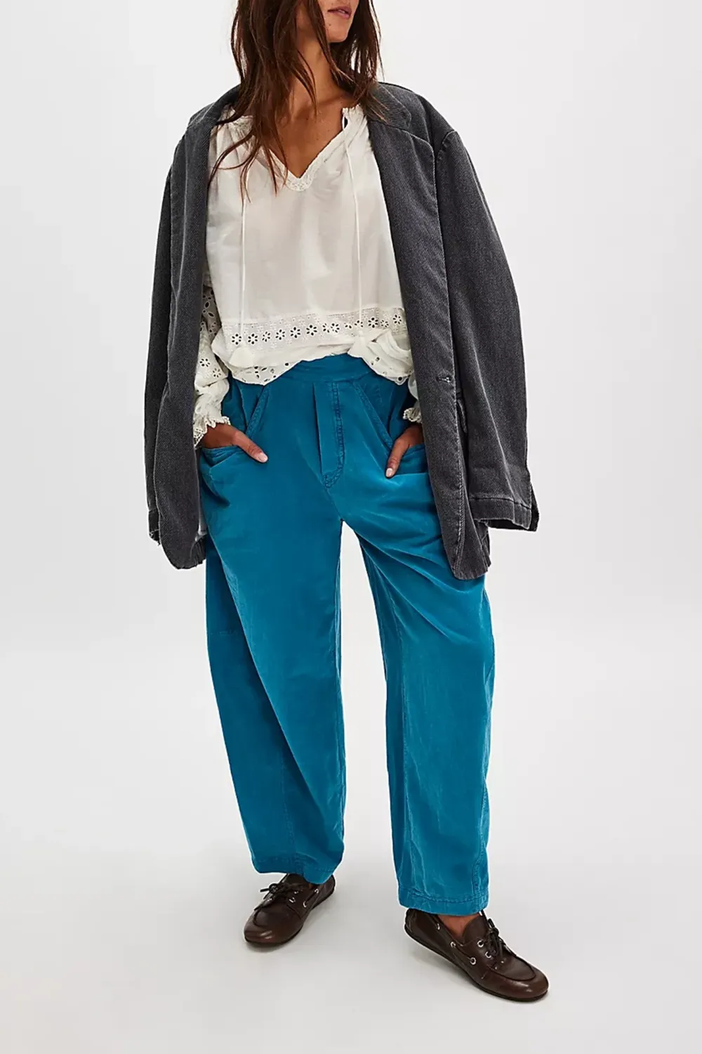 Relaxed Fit Corduroy Pants
