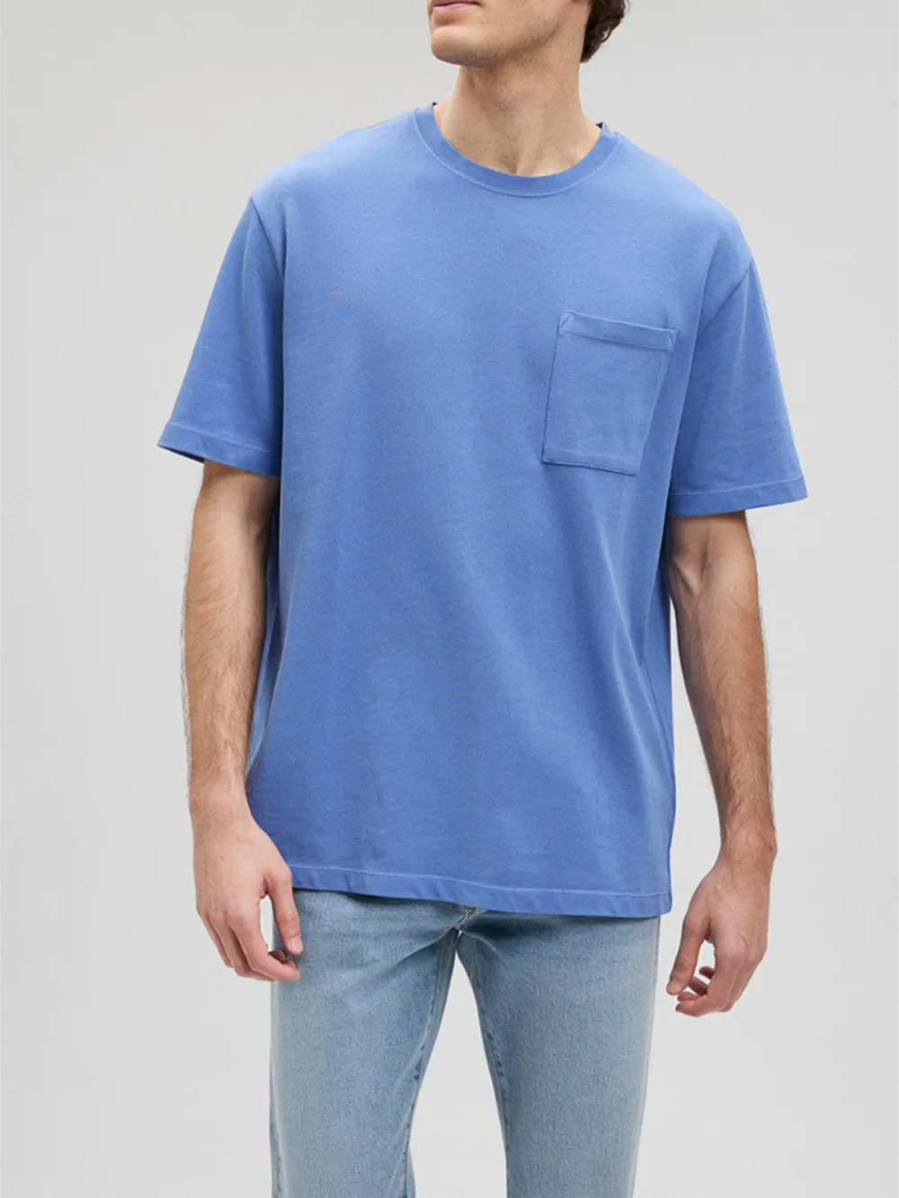 Blue Short - Sleeve Tee