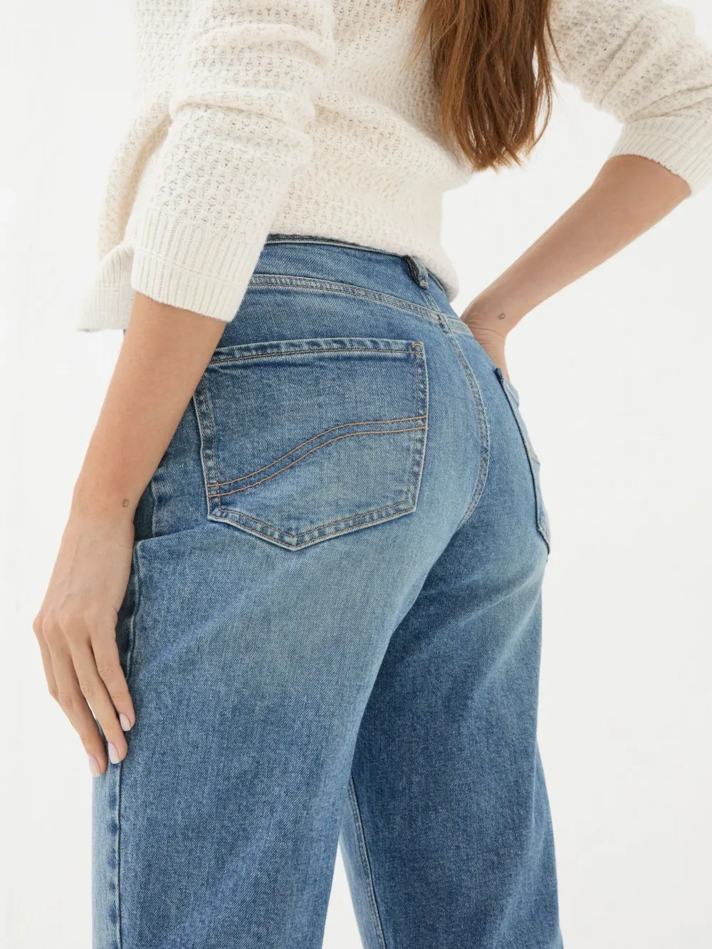 Ludlow Blue Denim Boyfriend Jeans