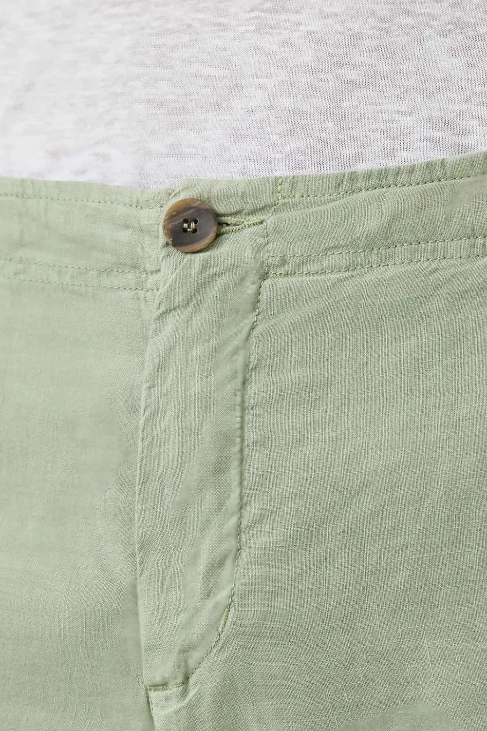 Linen Fabric Material Shorts