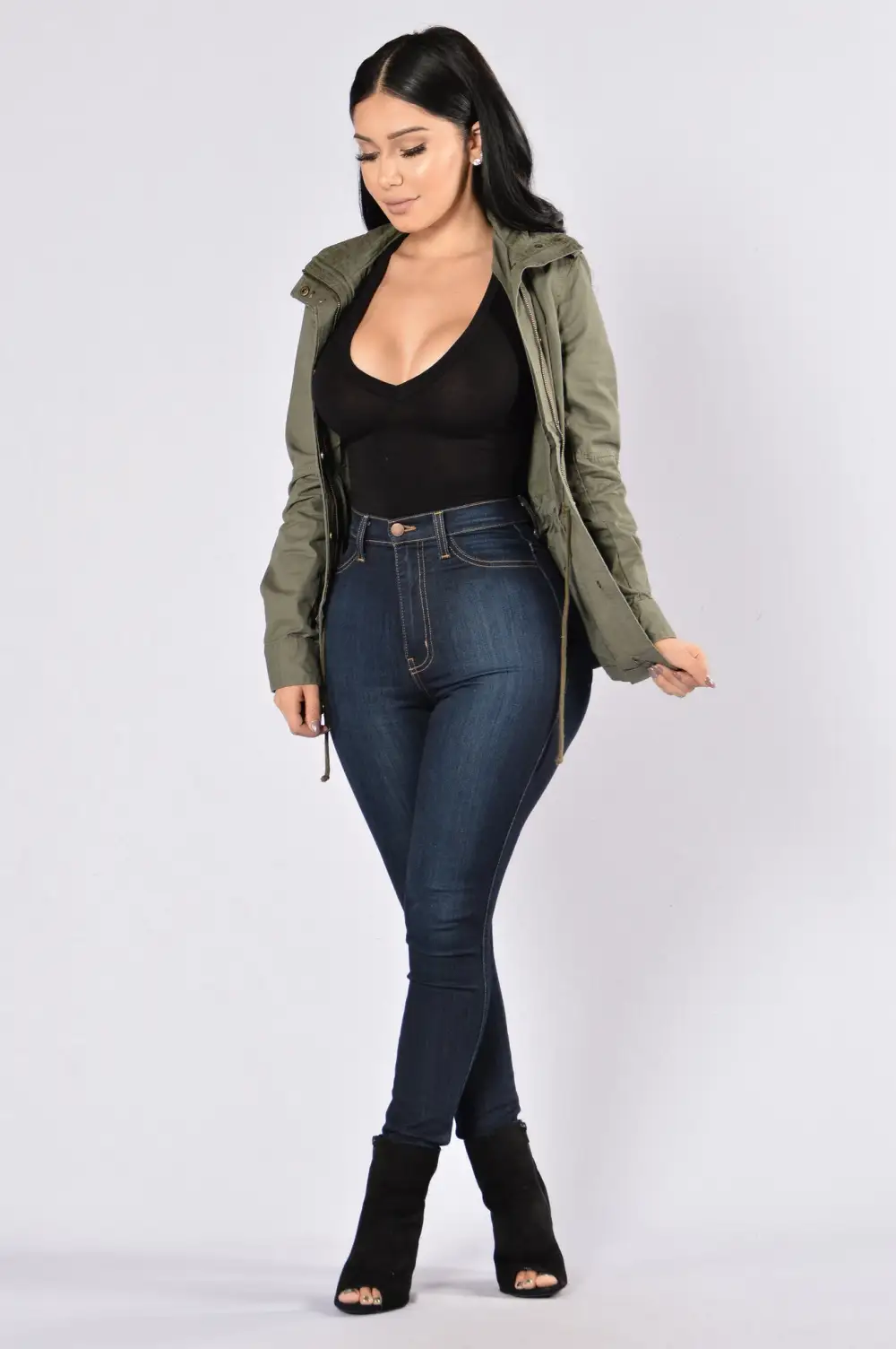 Combat Jacket - Olive