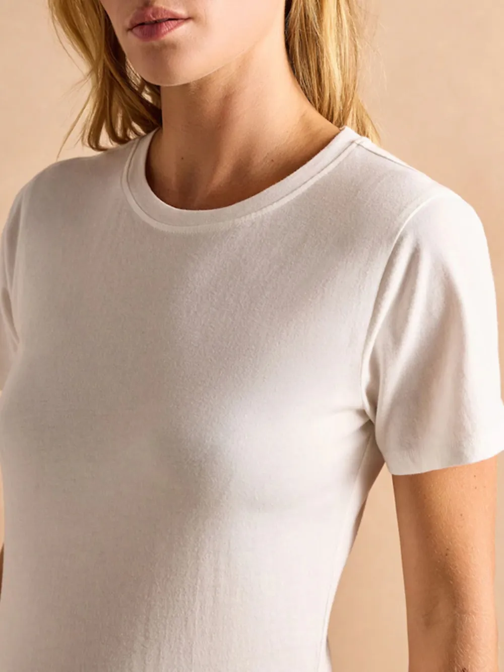 Classic Soft Breathable Plain Lace Hem Cotton Dress