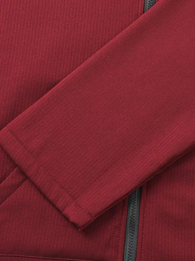 Women's Plus Size Curve Coat Hooded Coat Winter Fall Warm Mid-Length Short Chic Elegant Oversize Sport Vintage Zip Pocket Thick Coats Jacket Sweatshirt Parka Blouson