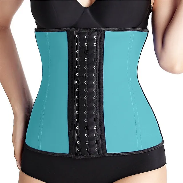 Body Shaper Sweat Waist Trainer Corset Sweat Shapewear Sports Spandex Neoprene Yoga Gym Workout Exercise & Fitness Tummy Control Slimming Weight Loss For Women
