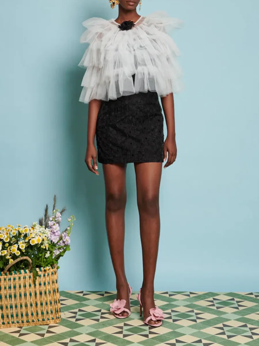 Casual Spell Tulle Bolero