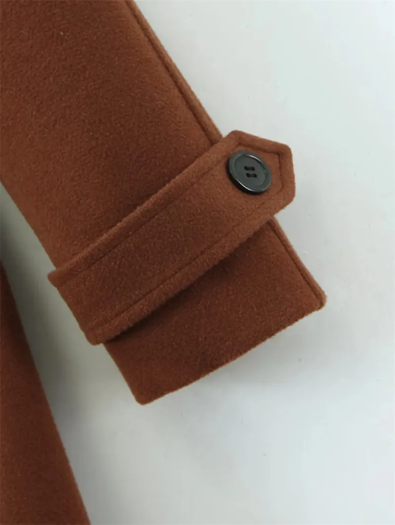 Vintange Front Tie Lapel Coat