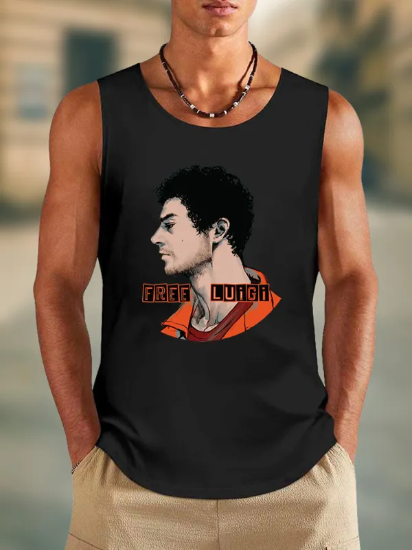 Men'S Free Luigi Round Neck Cotton Vest