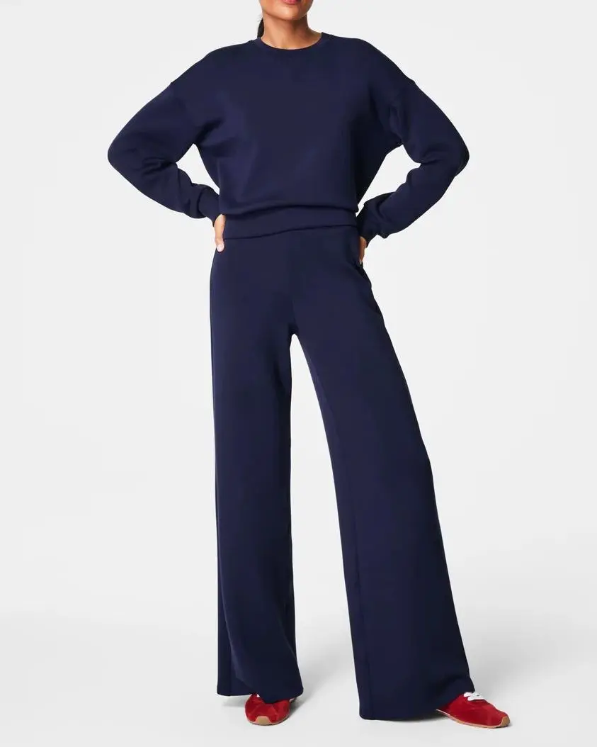 Long-Sleeved Crewneck Sweatshirt