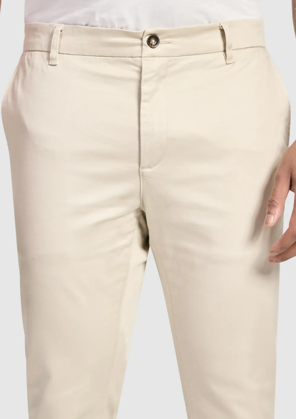 CASUAL BLACK STRETCH CHINO