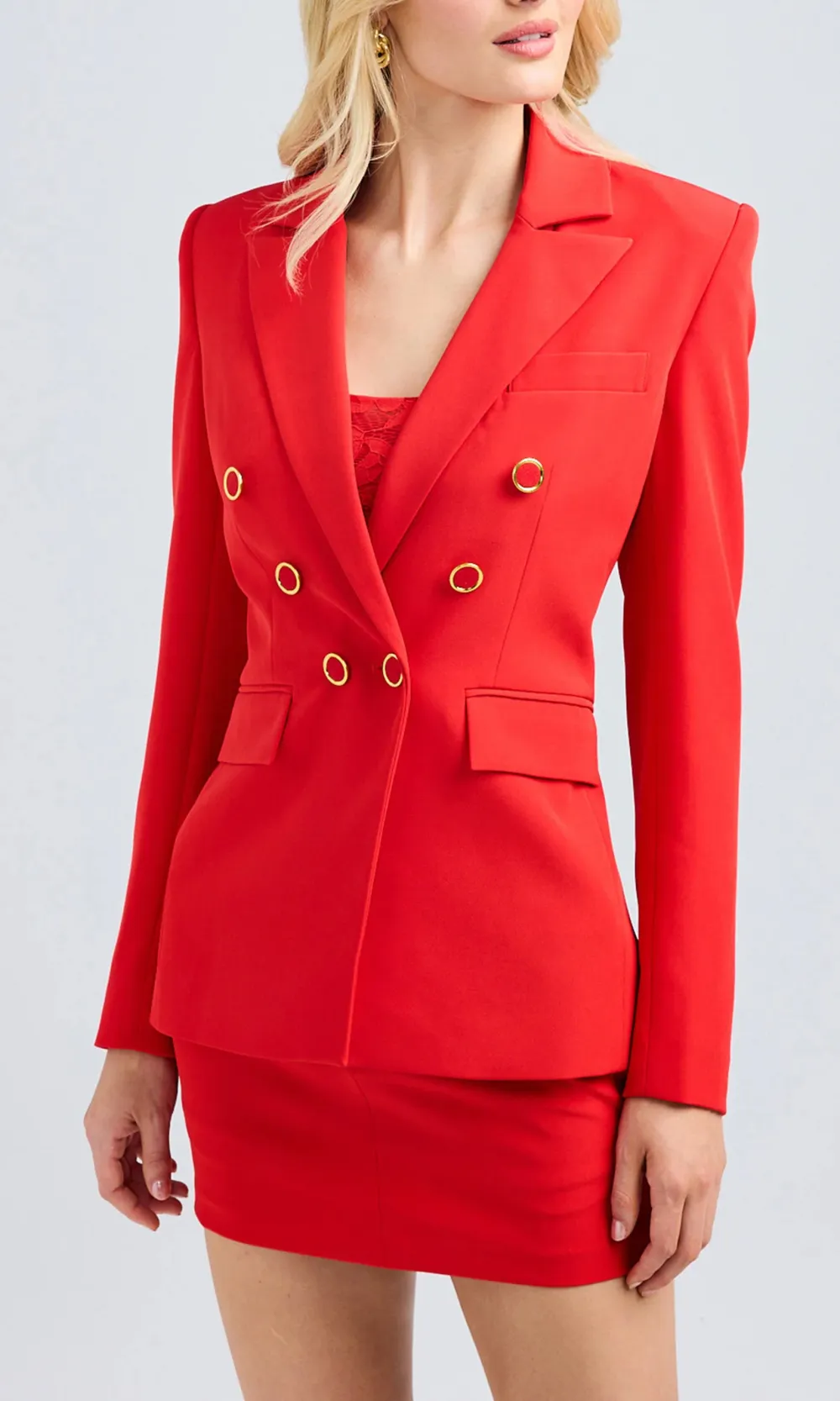 Solid Color Mini Skirt