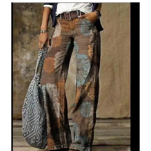 Women's Jeans Bootcut Wide Leg Full Length Faux Denim Side Pockets Wide Leg High Elasticity Mid Waist Fashion Casual Weekend 1 2 S M