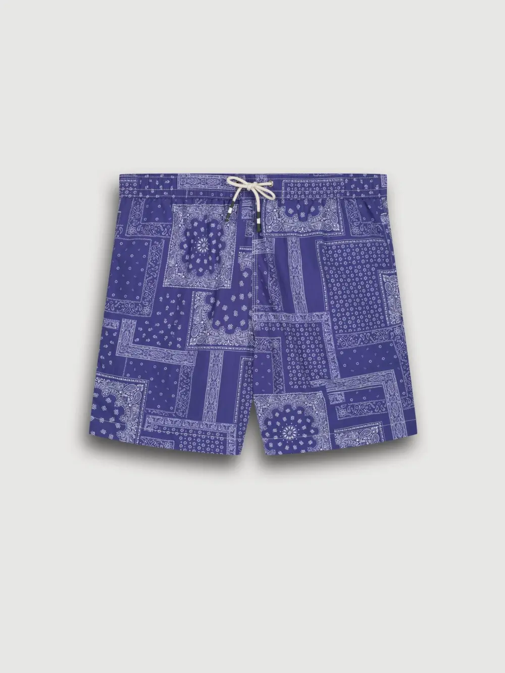 Loose Casual Comfortable Breathable Indigo Blue Swim Trunks