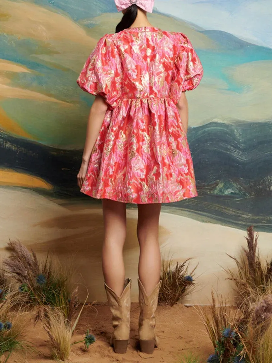 Classics Palmetto Jacquard Mini Dress