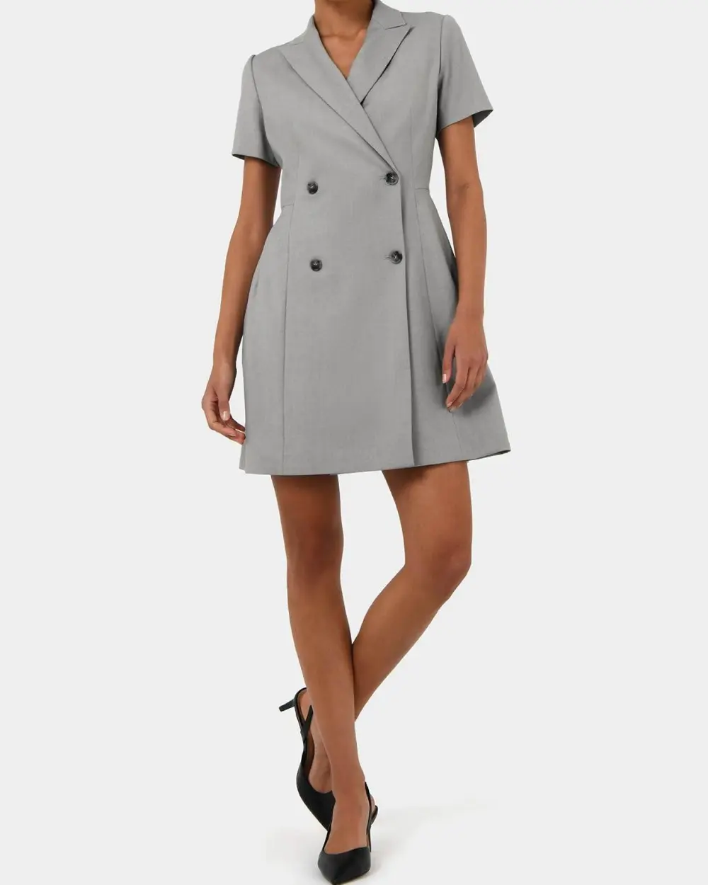 A-line Silhouette Suit Dress