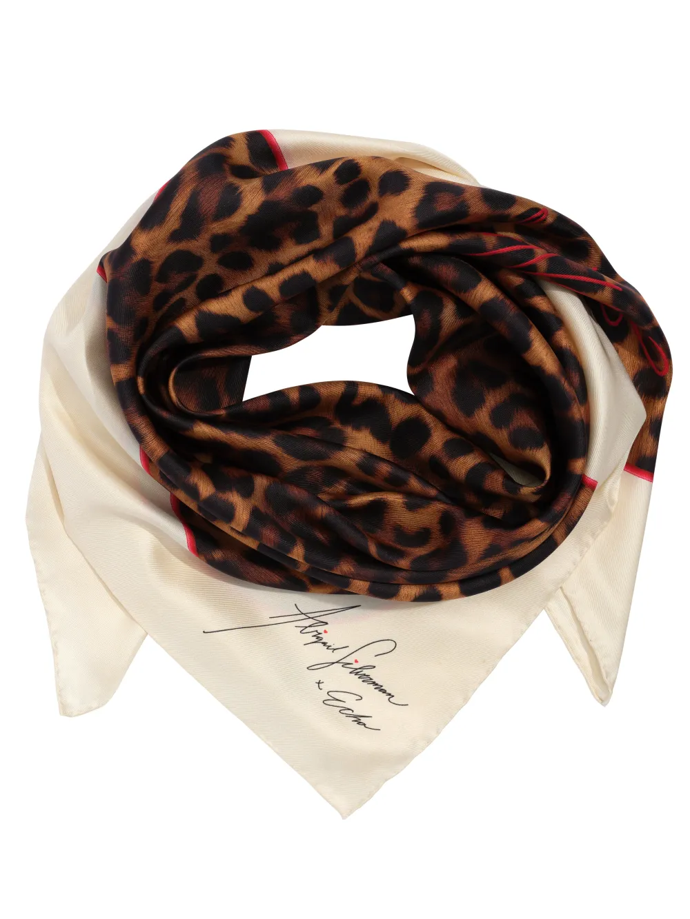 Casual Style Leopard Print Scarf