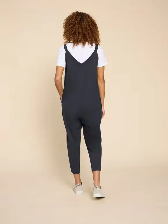 V-Neck Jersey Jumpsuit
