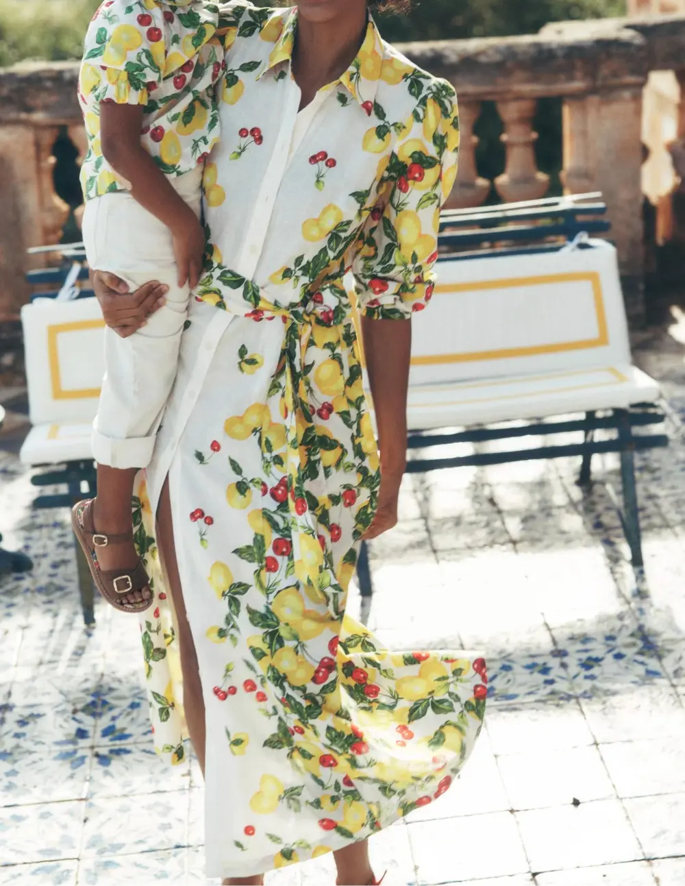 Clara Linen Blend Shirt Dress