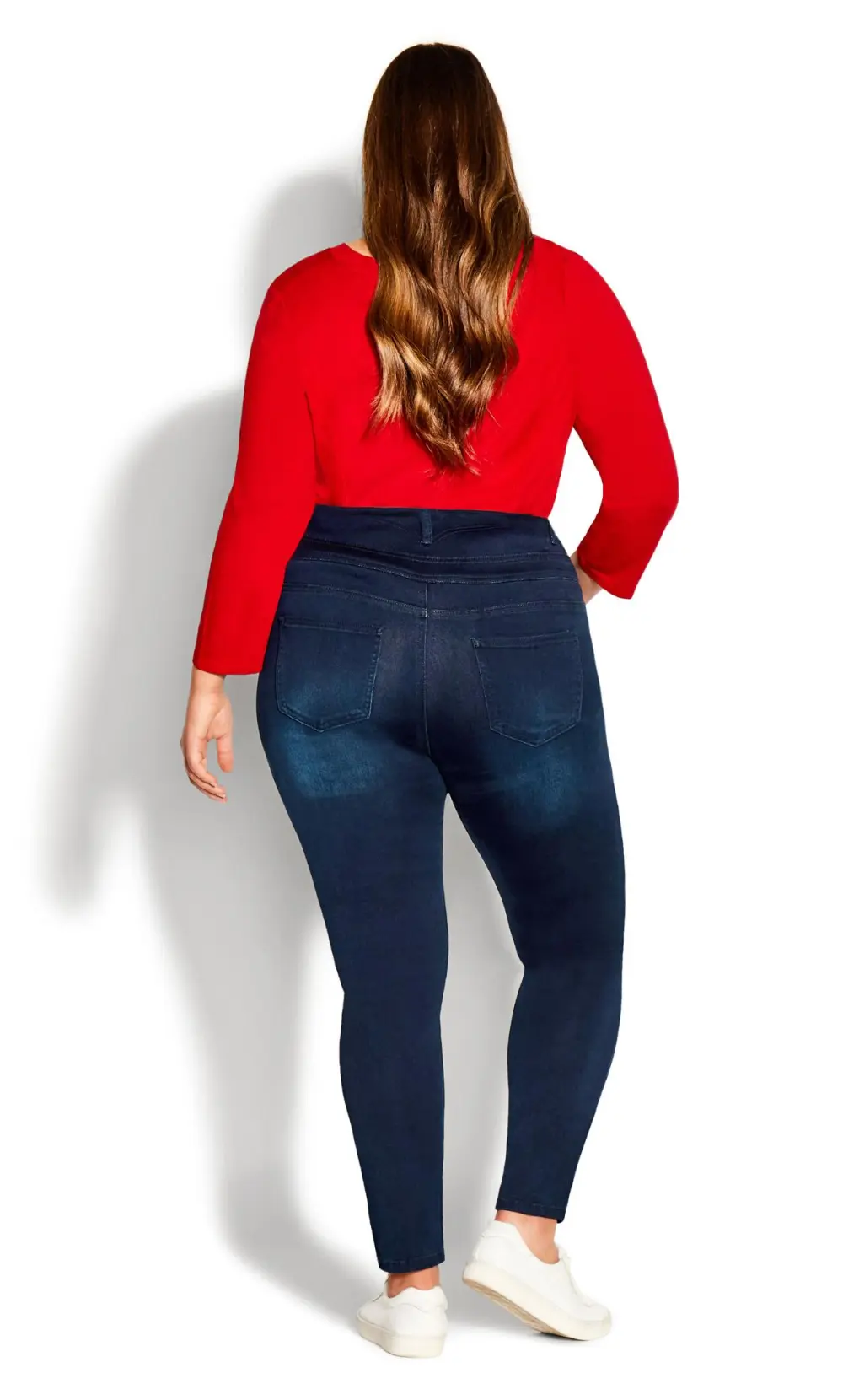 Evans Ingido Blue Denim Corset Jean