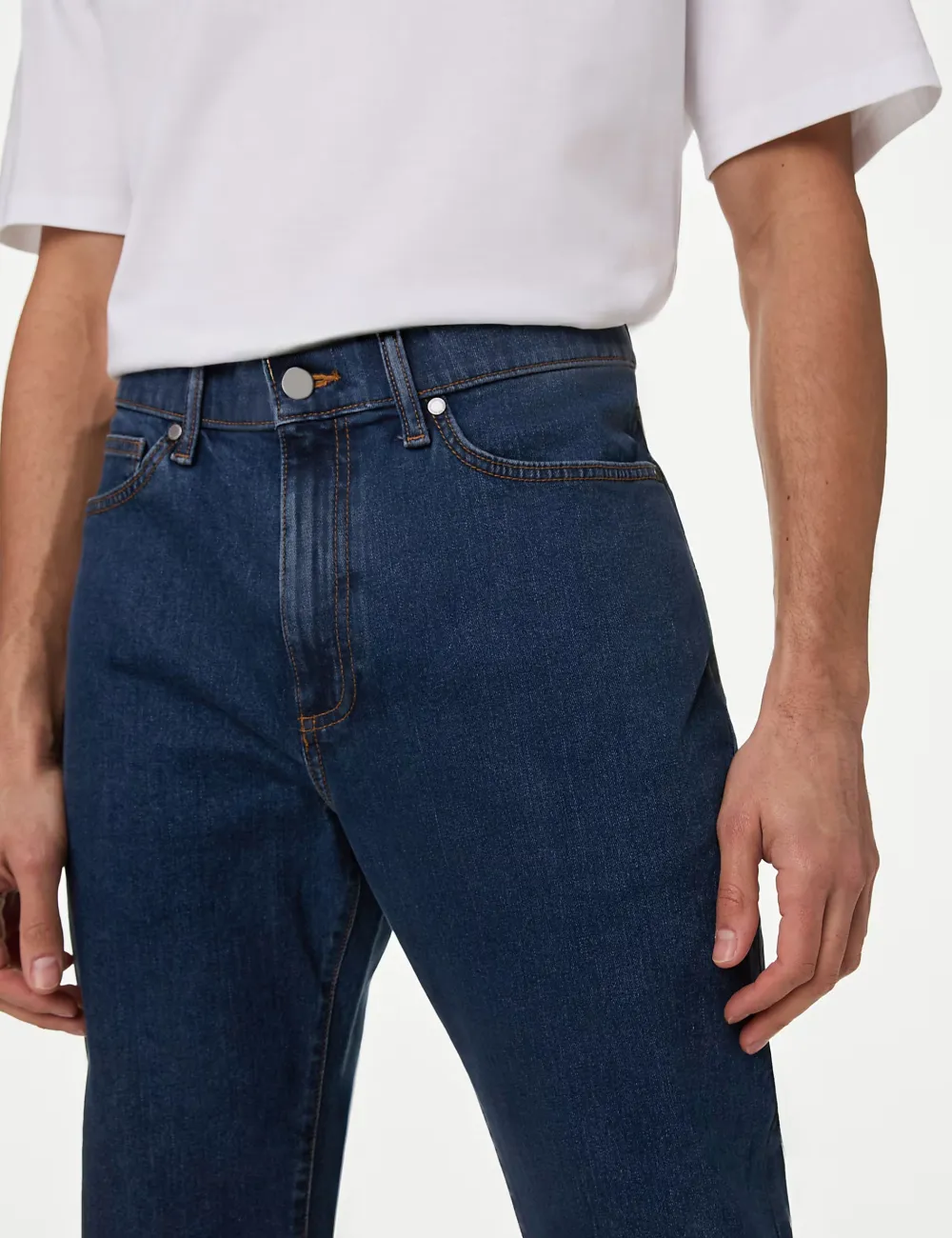 Simple Straight Jeans